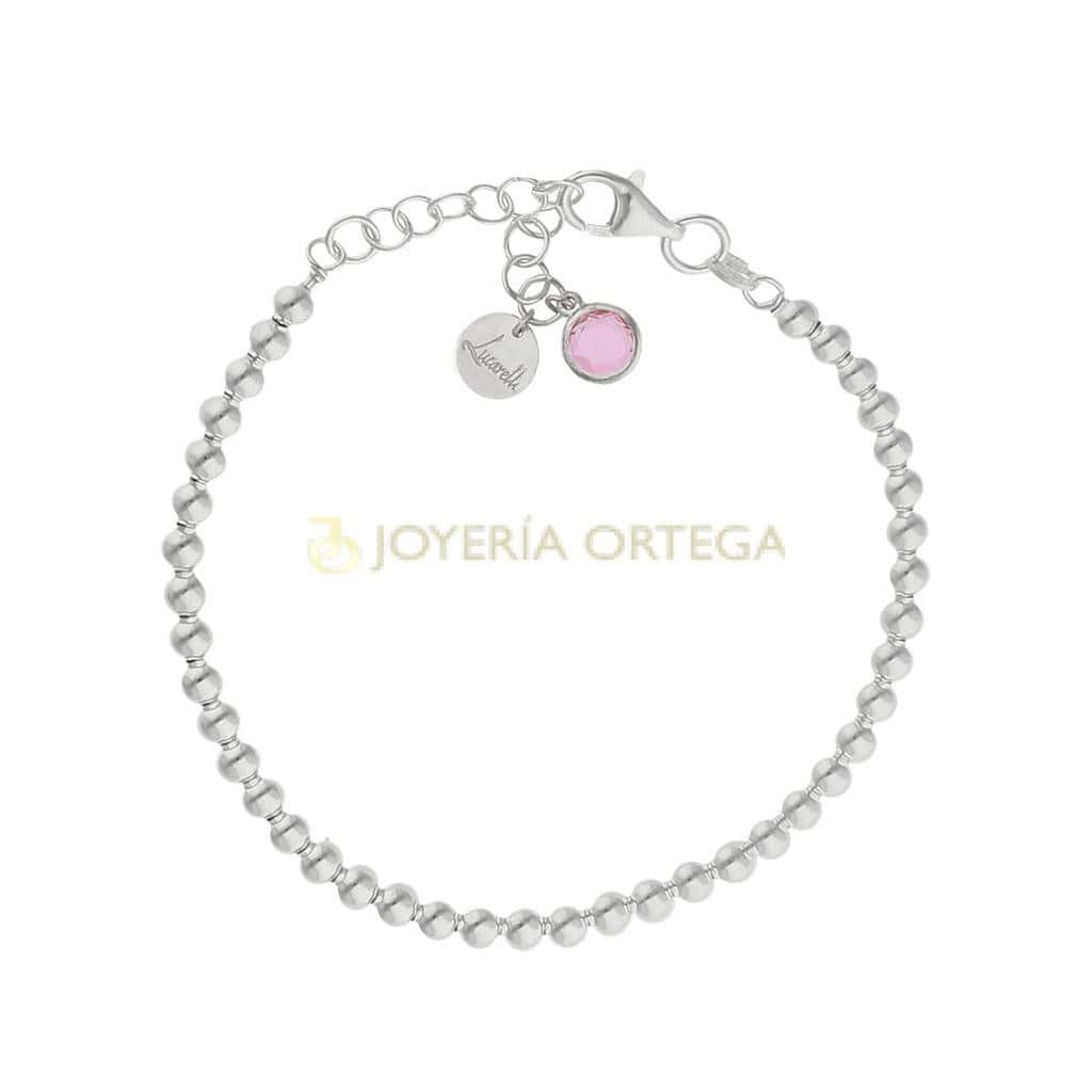 PULSERA MI HISTORIA PLATA 925MM BOLAS ESCUELA REF. AG3219 MG - Imagen 3