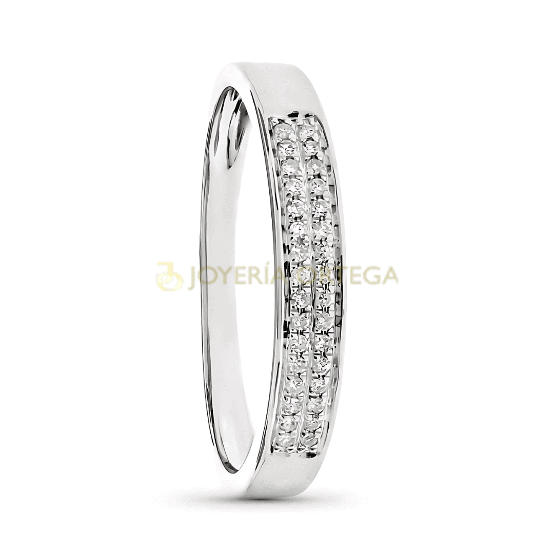 Anillo de diamantes de Joyería Ortega