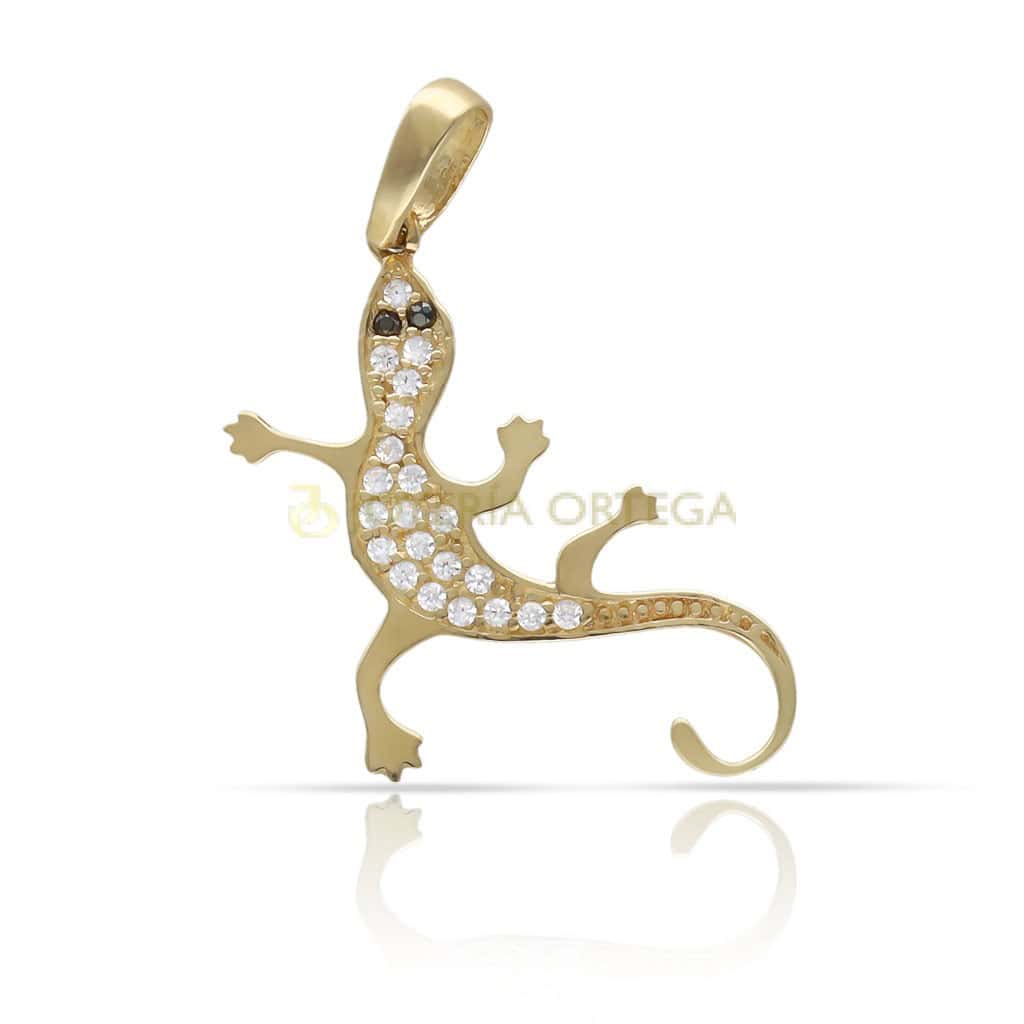 Colgante lagarto en oro18k REF. GL17 M/G - Imagen 2