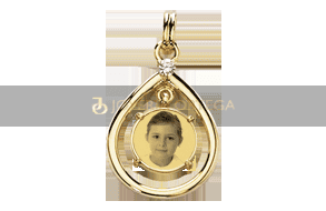 COLGANTE DEL AMOR EN ORO 18K