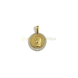MEDALLA EN ORO DE 9K OMME- FP 00095